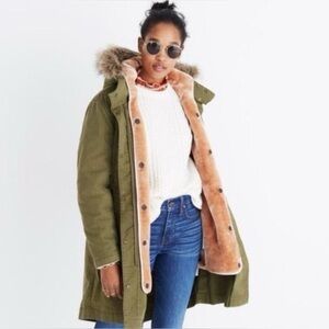 Madewell Bedford Convertible Parka jacket